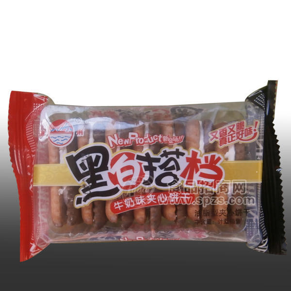 ·億俐 黑白搭档 牛奶味夹心饼干 