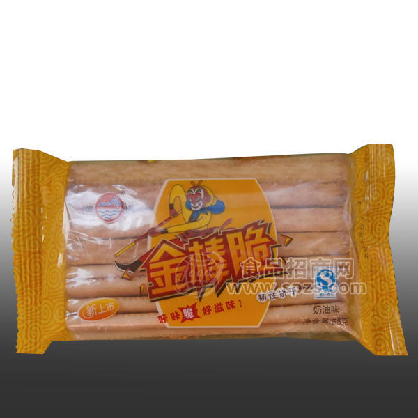 ·億俐 金棒脆 韧性饼干 奶油味 65g 