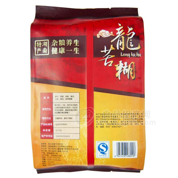 ·雪峰粗娘 五谷杂粮 龙苦糊 400g 