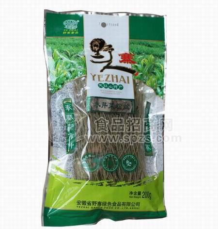 供应野寨牌水芹菜粉丝