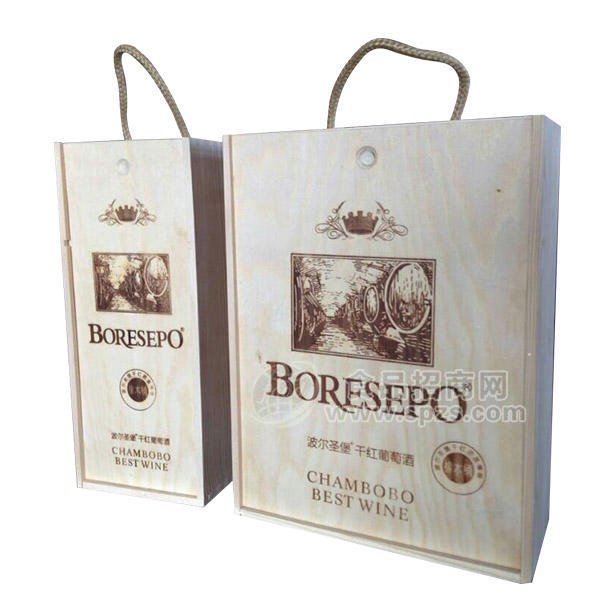 ·波尔圣堡  干红葡萄酒 