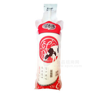 百樂(lè)滋 酸奶飲品草莓味180ml