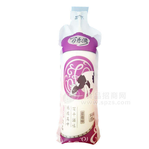 百樂滋 酸奶飲品藍(lán)莓味180ml