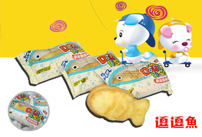 逗逗鱼营养蛋糕