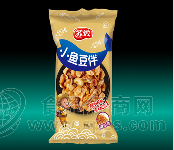 小鱼豆伴肉松味