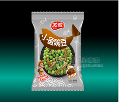 小魚豌豆牛肉味