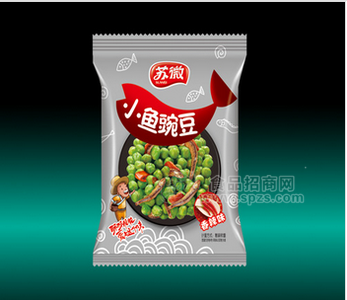 小鱼豌豆香辣味