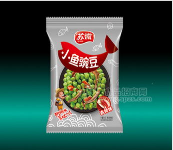 小魚豌豆香辣味