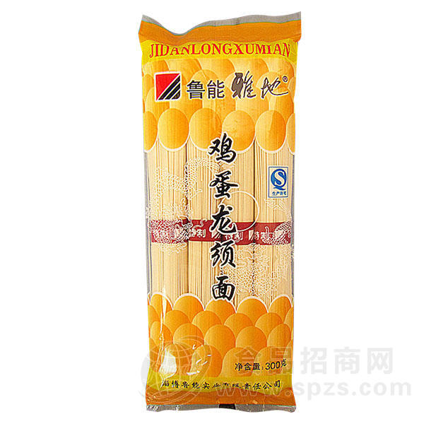 鲁能雅地 挂面 鸡蛋龙须面