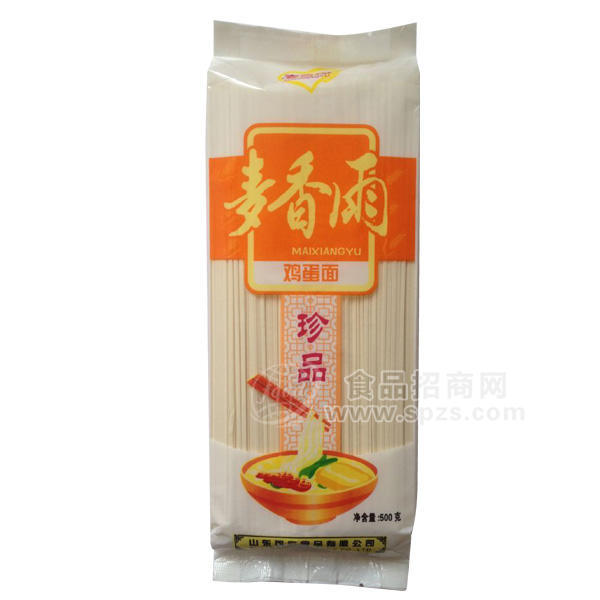 麥香雨 雞蛋面 掛面