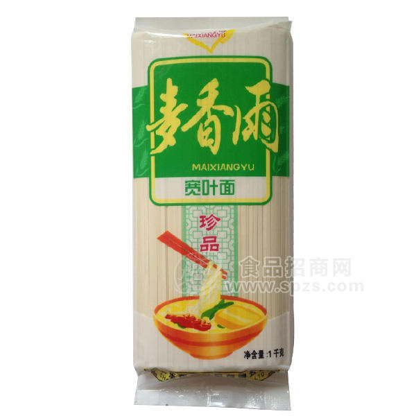 麥香雨 寬葉面1kg