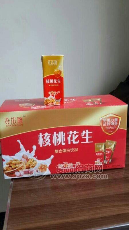 喜濃源 核桃花生 復(fù)合蛋白飲品