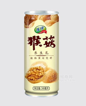 炫仔猴菇养生乳240ml  植物蛋白饮料