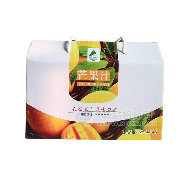 ·炫异争奇 芒果汁果汁饮料256ml*6 