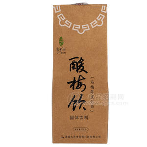 九芝堂 怡伴 酸梅飲  烏梅紅茶飲陳皮 200g