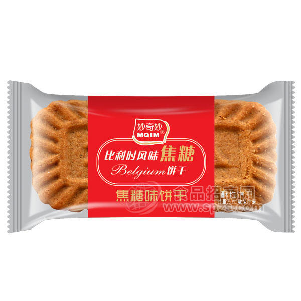 妙奇妙 比利时风味焦糖味饼干