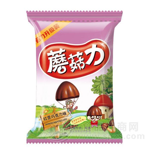 蘑菇力红豆巧克力味
