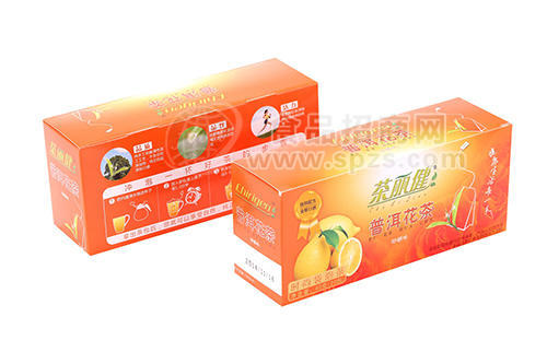 茶丽健袋泡茶普洱柠檬花茶