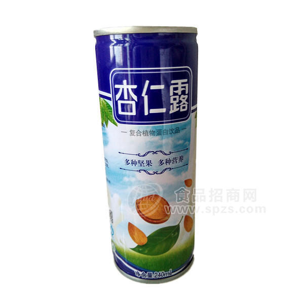 ·辽森杏仁露 复合植物蛋白饮品 240ml 