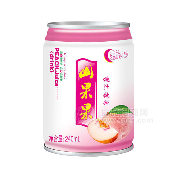 山果果桃汁饮料 240ml