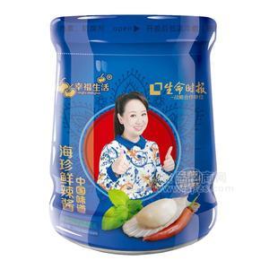幸福生活 海珍鲜辣酱 调味品调味料 210g