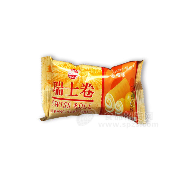 瑞士卷草香橙味 蛋糕