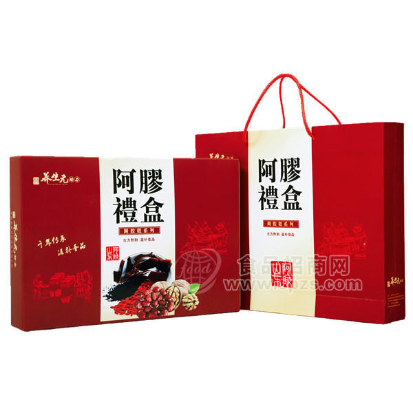 養(yǎng)生元動力阿膠禮盒裝阿膠糕 休閑食品