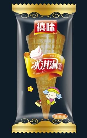 冰淇淋蛋卷蛋奶味