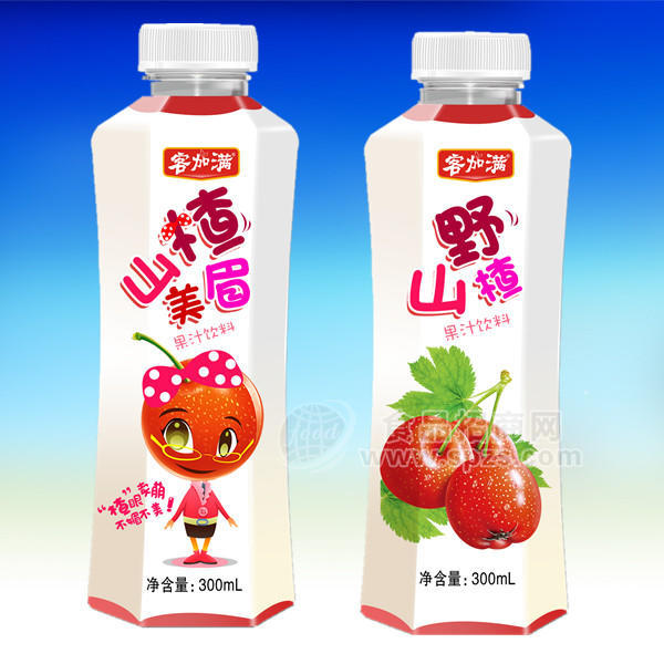 ·客加满 野山楂果汁饮料300ml 