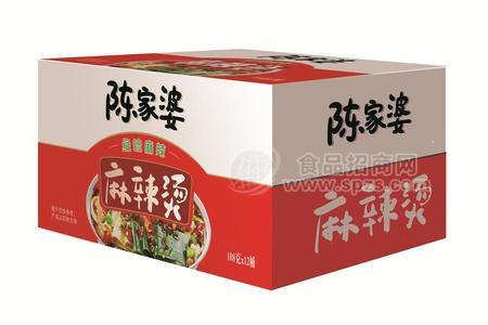 陳家婆 麻辣麻辣燙方便食品108gx12桶