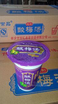 杯装“常品”酸梅汤