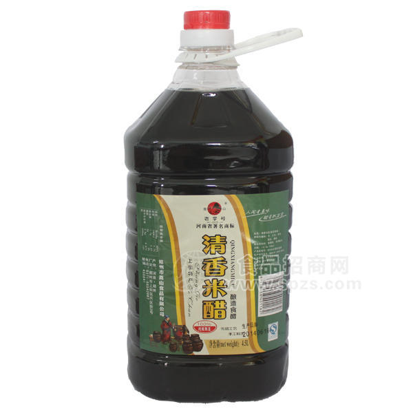 ·嵩山 清香米醋4.5L 
