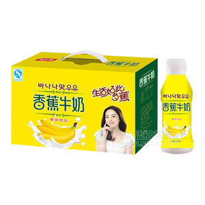 香蕉牛奶 果味饮品