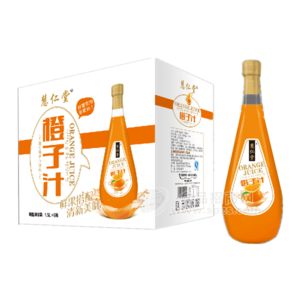 慧仁堂橙子汁 果汁飲料1.5Lx6瓶