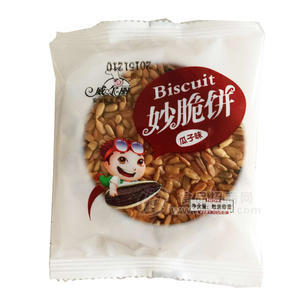 威尔丽 妙脆饼 瓜子味 瓜子酥饼干