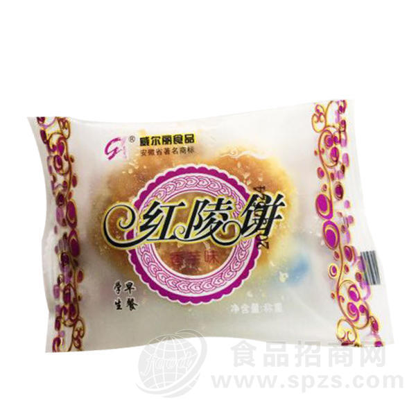 威尔丽 红陵饼 香芋味 学生早餐
