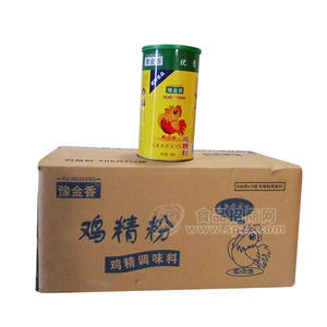 豫金香 桶装鸡精粉调味品908gx12罐