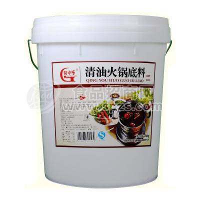 鍋中樂清油火鍋底料6kg