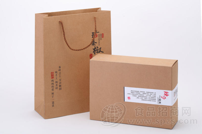 秦朕 珍秦椒 辣椒酱 礼盒