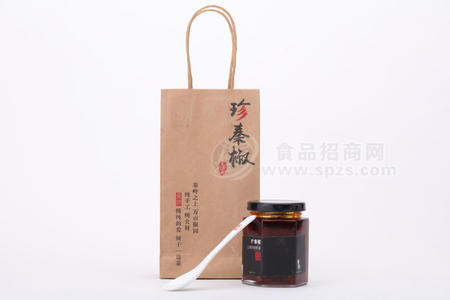 秦朕 珍秦椒土猪肉辣椒酱160g