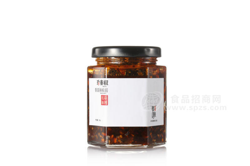 秦朕 珍秦椒 香菇辣椒醬160g