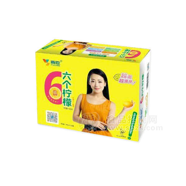 ·雨臣 六个柠檬 柠檬汁饮料 245ml 