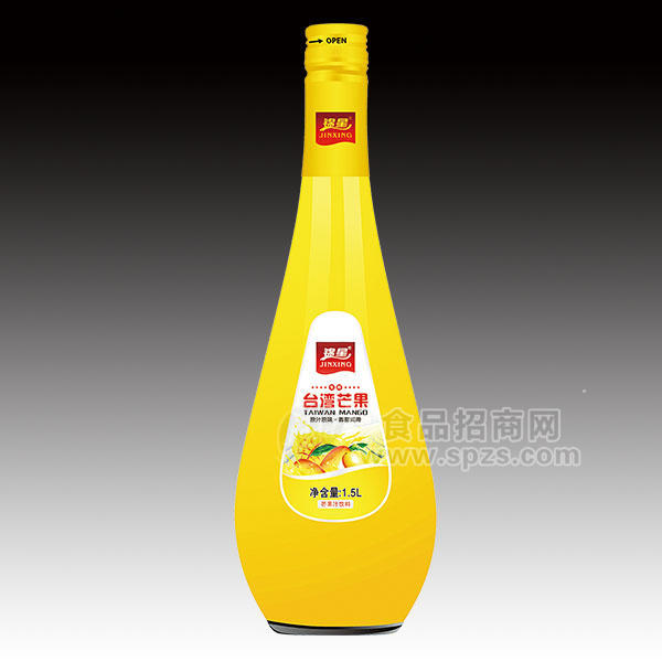 锦星 台湾芒果果汁饮料1.5L