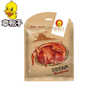 章鸭子常德酱板鸭260g 休闲食品