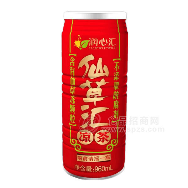 ·润心汇仙草汇凉茶960ml 