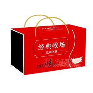 經(jīng)典牧場(chǎng)  低脂低糖風(fēng)味飲品  250mlx12盒