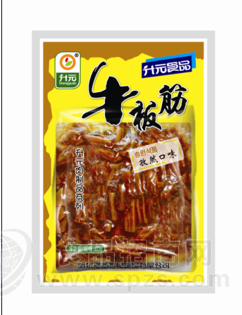 升元孜然口味牛板筋40g