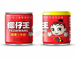 椰仔王 220g 中国儿童椰果牛奶