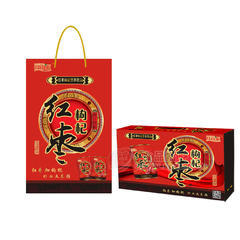 旺百源红枣枸杞果汁饮料248ml礼盒