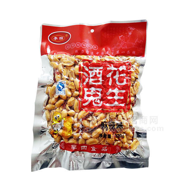 李四 酒鬼花生 麻辣味 220g